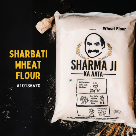 Sharbati Wheat flour (5kg) | Margin Up To 10% | MOQ - 20000 | Weight - 5kg/ Bag | GST & Delivery Charges Included | Click For More